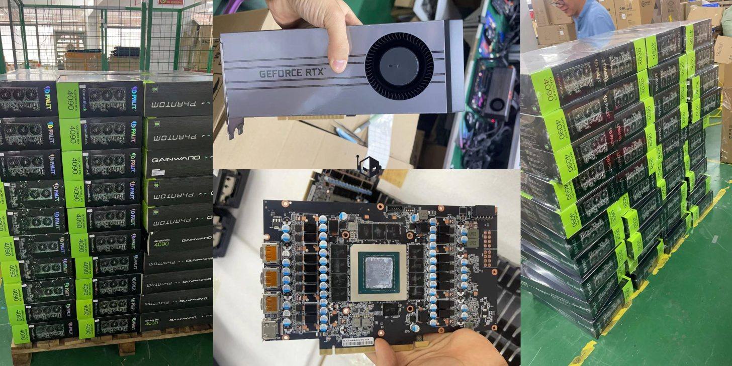 Daily Trivia : China Factory DIY 4090 AI GPU card