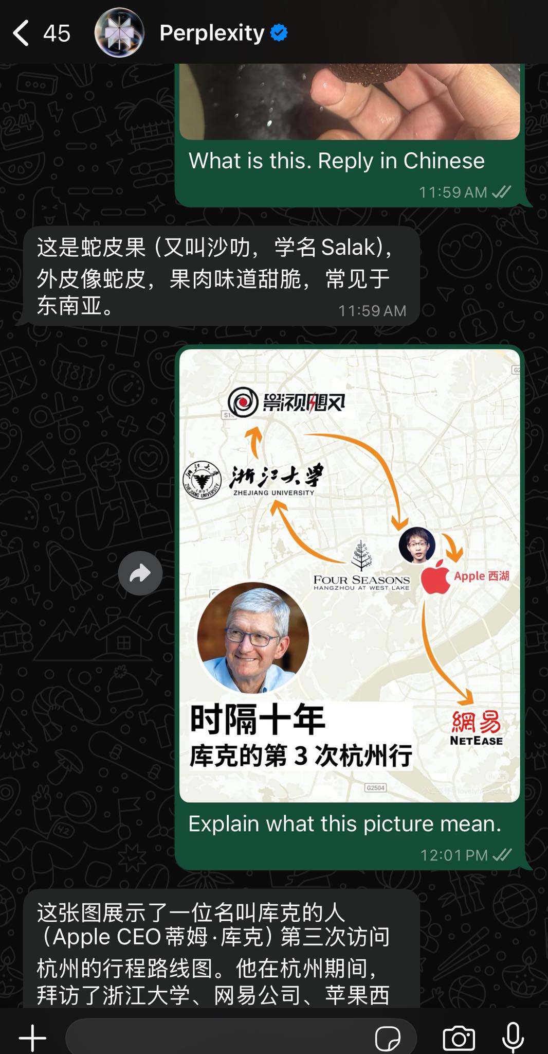 Jin’s Daily AI Trivia: Perplexity is on WhatsApp Now!!