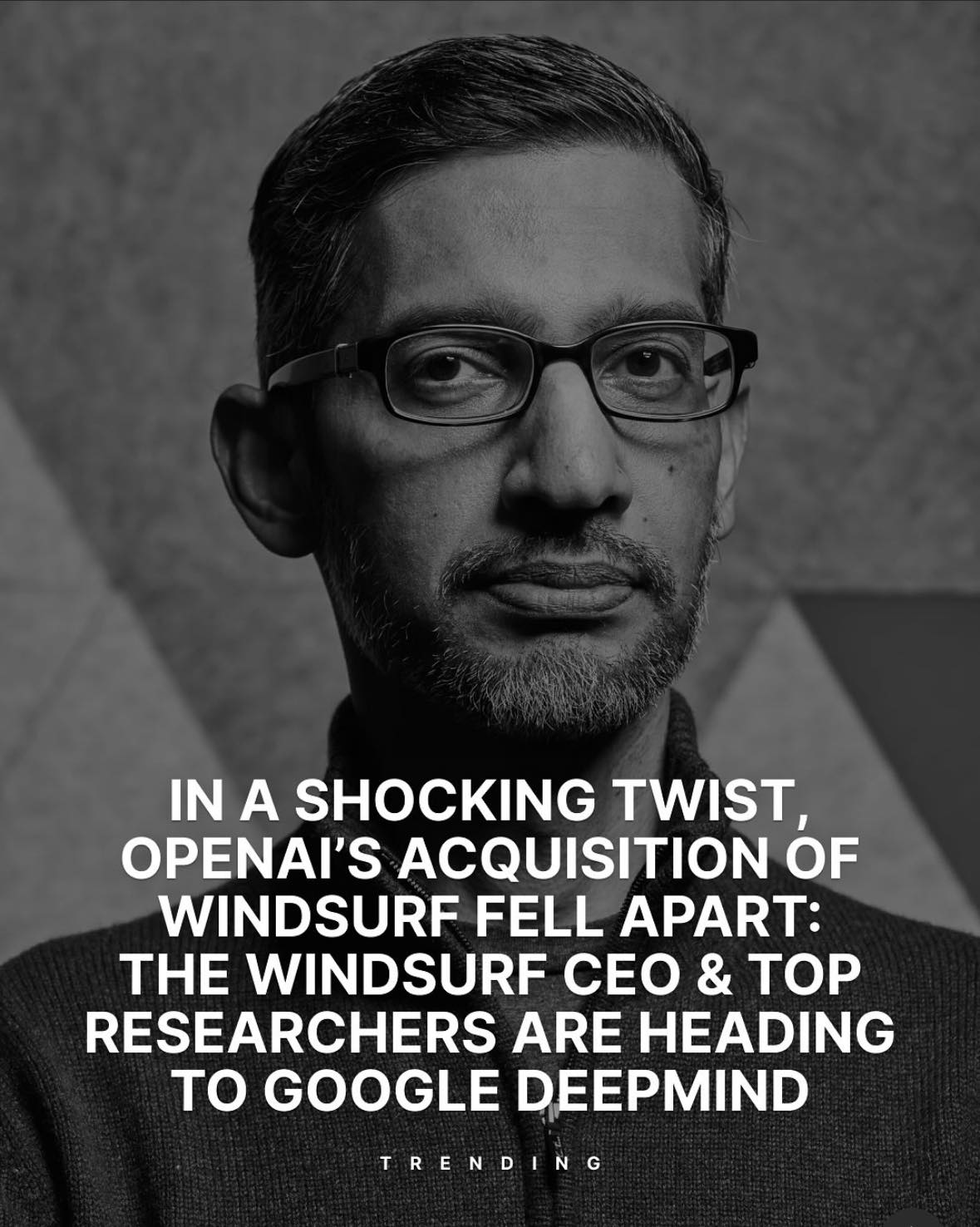 Jin Daily AI Trivia: Google Hires Windsurf CEO, OpenAI Deal Falls Apart