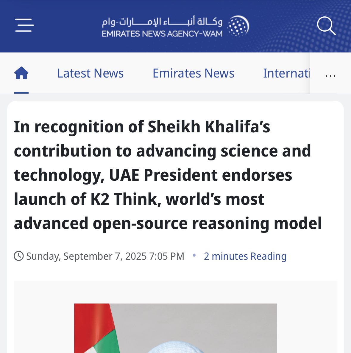 Jin Daily AI Trivia – UAE launches their own LLM: K2 Think