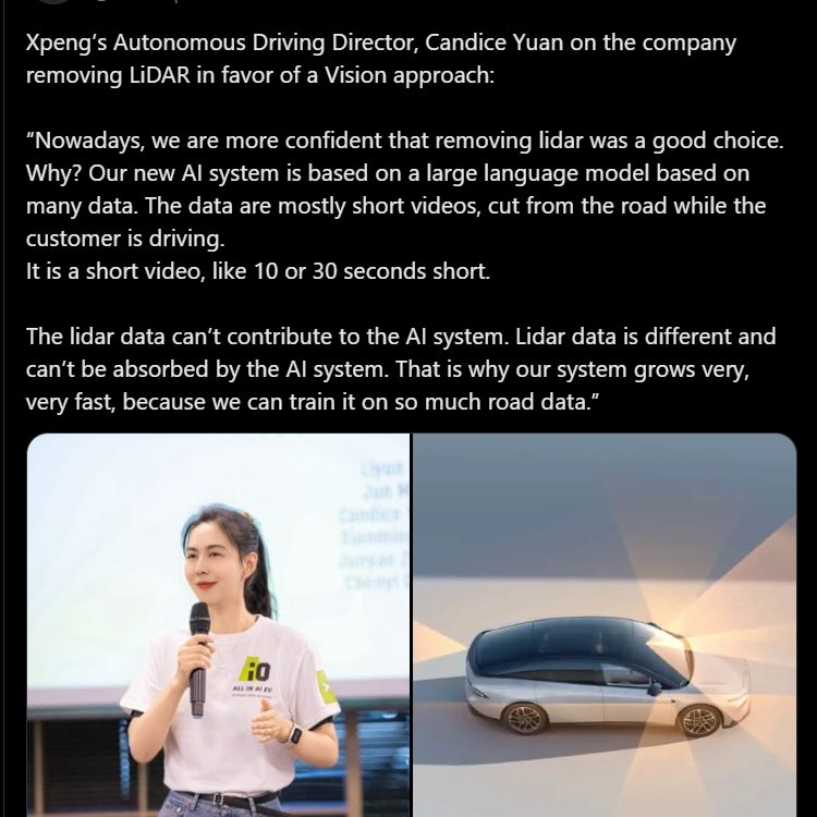 Jin Daily AI Trivia: Turns out Elon was right all along. Time to ditch LiDAR and copy Tesla (again)