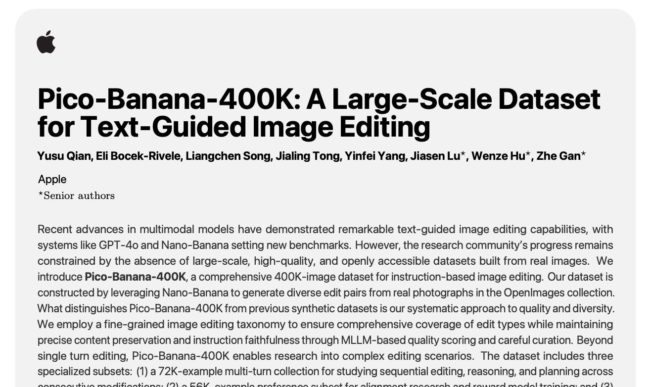 Jin Daily AI Trivia – Apple’s Latest AI Paper Uses Gemini and Qwen Models as Examples? 🍌