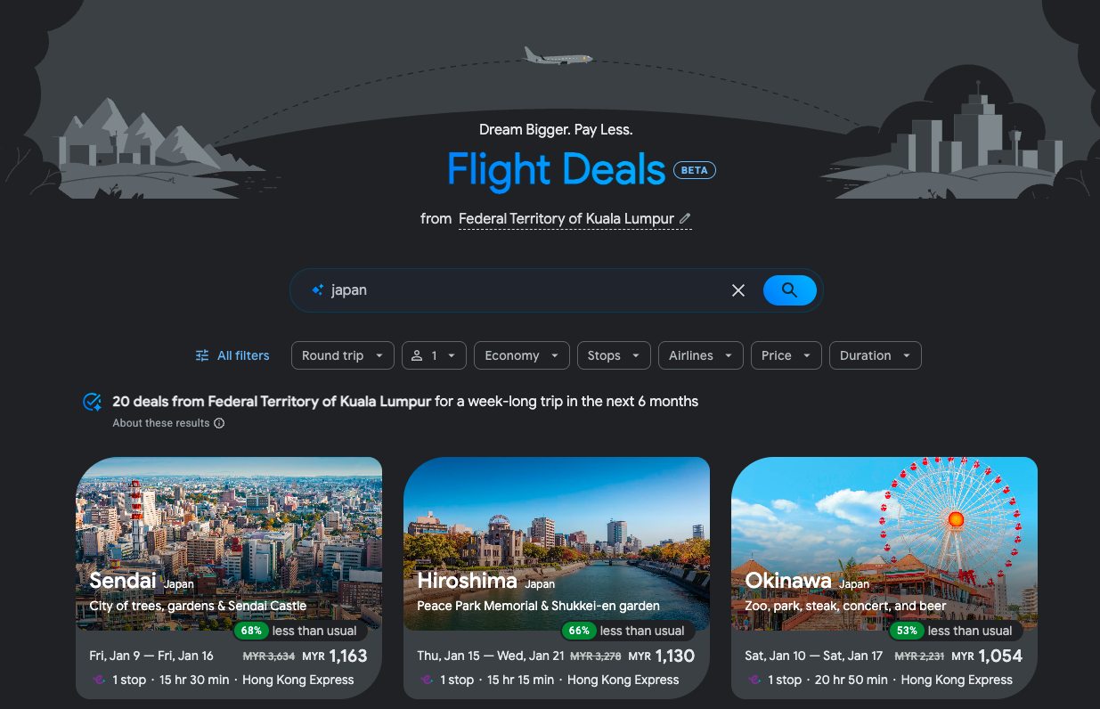 Jin Daily Tech Trivia – My Favorite Google Tool Just Got an AI Brain – Flight Deal Edition ✈️