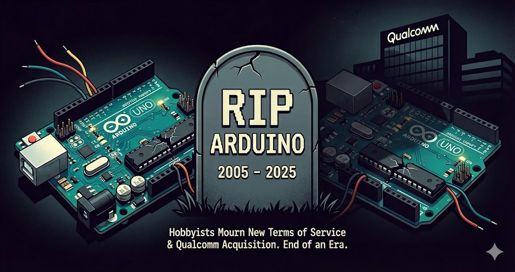 Jin Daily Tech Trivia – Arduino Is Dead. Long Live Arduino.