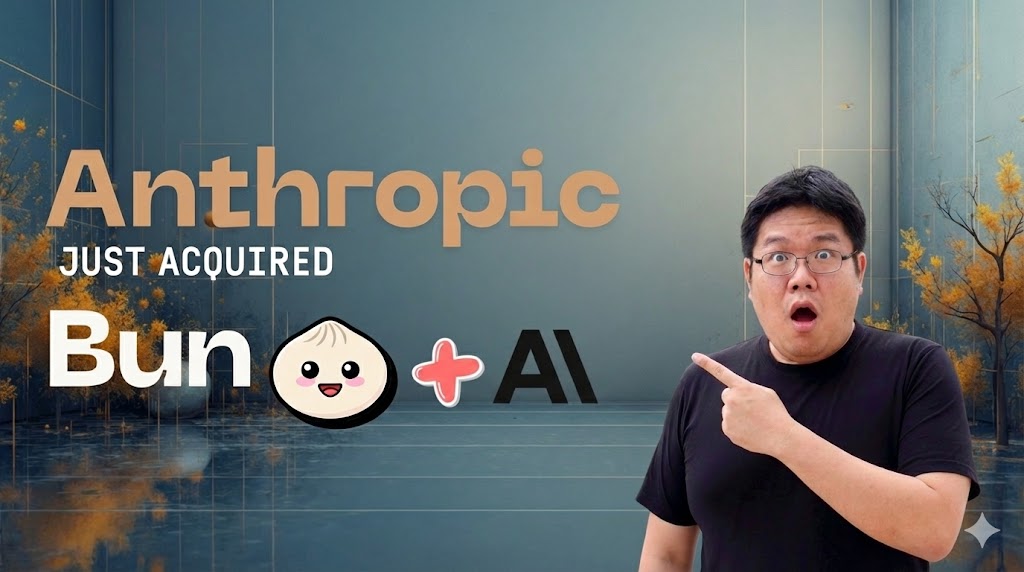 Jin Daily AI Trivia: Anthropic Just Acquired Bun — Yes, That Bun